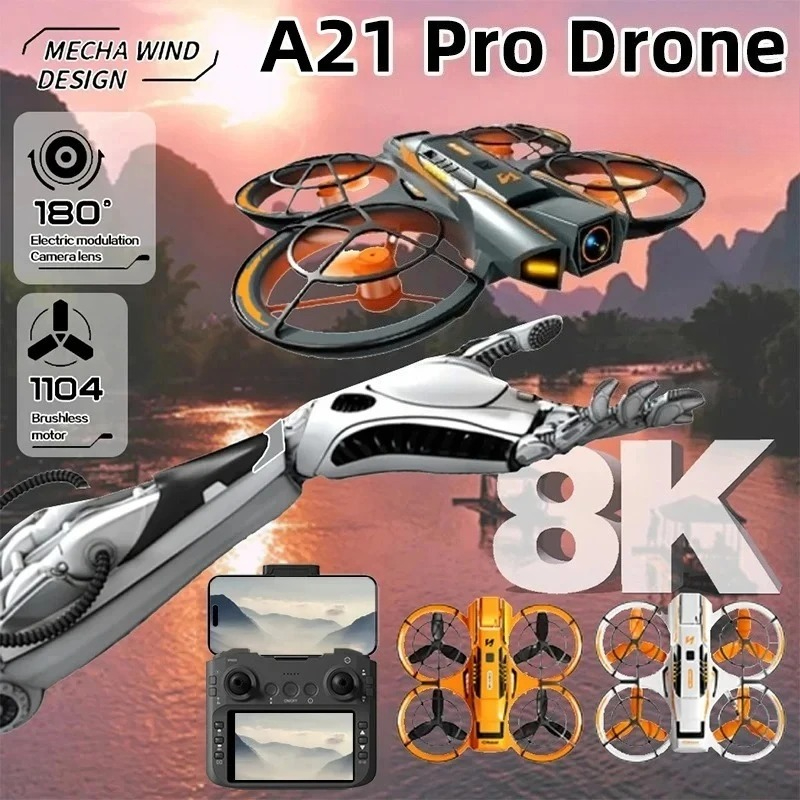Jjrc Drone X12 - Drone Original A21 Pro 4K Professionnel