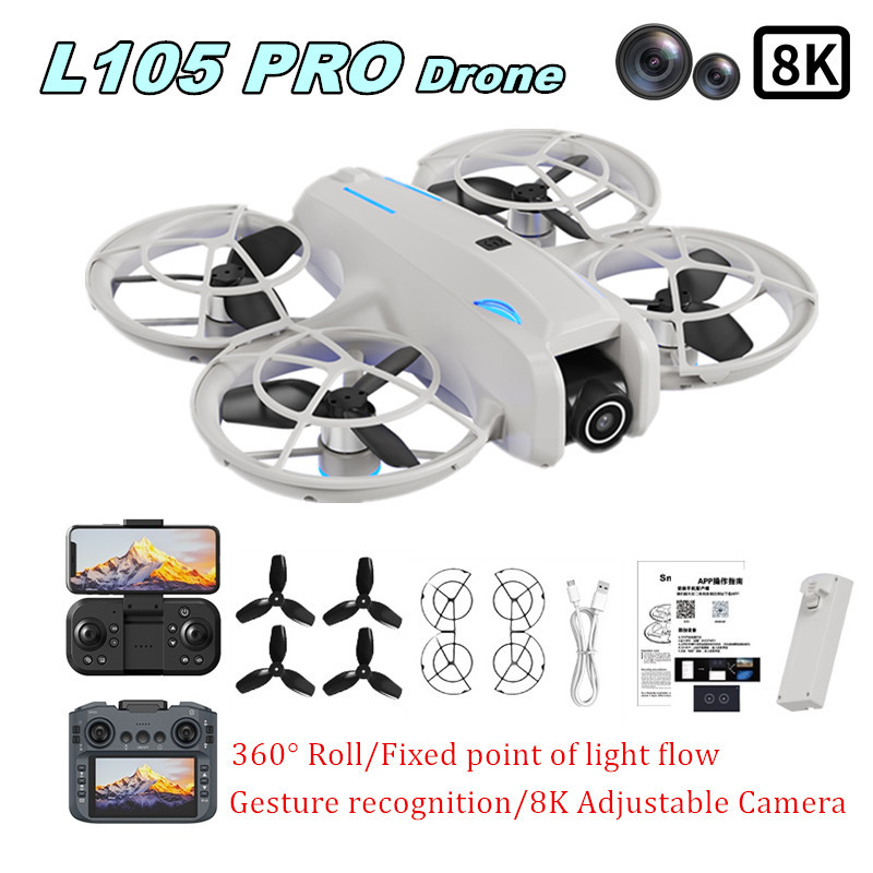 Drone L105 PRO Duel avec objec - Drone Battery Case avis et prix